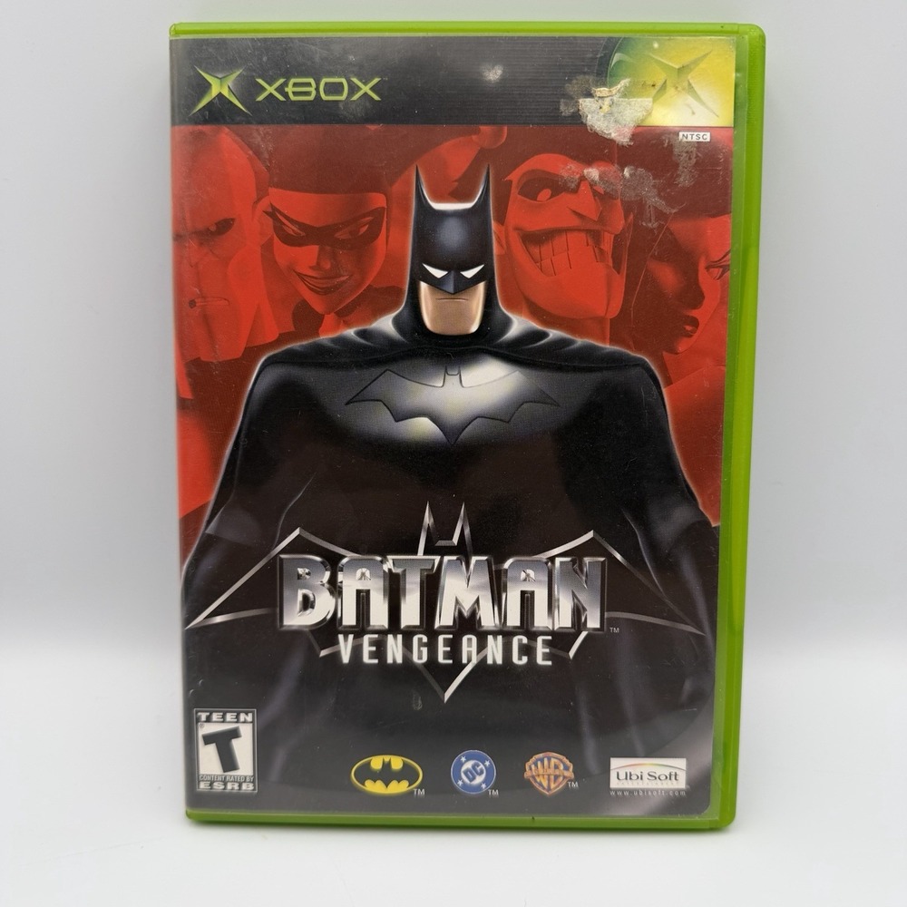 Batman Vengeance Xbox Original Complete CIB Tested Working